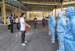 公司2023年4月全體員工進(jìn)行消防技能培訓(xùn)